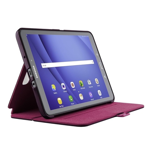 Speck Purple Tablet Case for Samsung Galaxy tablet A 10.1 in purple - Picture 3 of 7